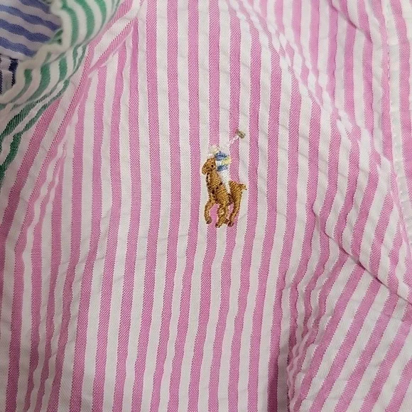 Ralph Lauren Striped Multicolor Kids Dress - Picture 2 of 6